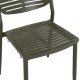 Καρεκλα τραπεζαριασ hilliard hm6645.07 αλουμινιο olive green 46x54x78υεκ **