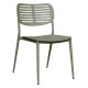 Καρεκλα τραπεζαριασ hilliard hm6645.07 αλουμινιο olive green 46x54x78υεκ **