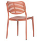 Καρεκλα τραπεζαριασ hilliard hm6645.08 αλουμινιο σε terracotta 46x54x78υεκ ** Καρεκλα τραπεζαριασ hilliard hm6645.08 αλουμινιο σε terracotta 46x54x78υεκ **