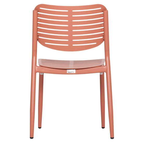 Καρεκλα τραπεζαριασ hilliard hm6645.08 αλουμινιο σε terracotta 46x54x78υεκ ** Καρεκλα τραπεζαριασ hilliard hm6645.08 αλουμινιο σε terracotta 46x54x78υεκ **