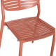 Καρεκλα τραπεζαριασ hilliard hm6645.08 αλουμινιο σε terracotta 46x54x78υεκ ** Καρεκλα τραπεζαριασ hilliard hm6645.08 αλουμινιο σε terracotta 46x54x78υεκ **