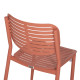Καρεκλα τραπεζαριασ hilliard hm6645.08 αλουμινιο σε terracotta 46x54x78υεκ ** Καρεκλα τραπεζαριασ hilliard hm6645.08 αλουμινιο σε terracotta 46x54x78υεκ **