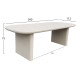 Τραπεζι τραπεζαριασ azami hm6601.02 μπεζ fiber cement 300x112x75υεκ. ** Τραπεζι τραπεζαριασ azami hm6601.02 μπεζ fiber cement 300x112x75υεκ. **