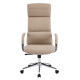 Καρεκλα γραφειου meite hm18353.02 μπεζ pu δερμα--βαση χρωμιου 66x71x127υεκ ** Καρεκλα γραφειου meite hm18353.02 μπεζ pu δερμα--βαση χρωμιου 66x71x127υεκ **