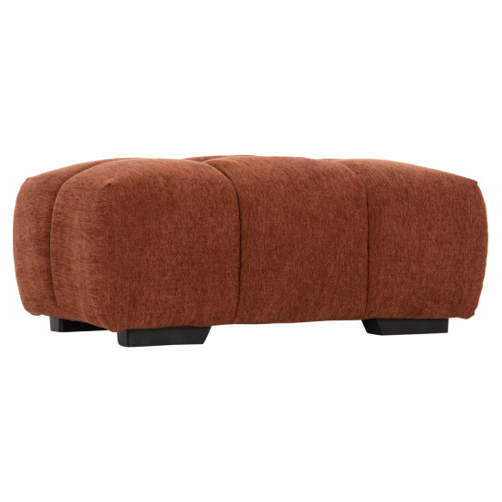 Ταμπουρε υποποδιο coven hm3342.02 κεραμιδι υφασμα 100x65x37υεκ. **