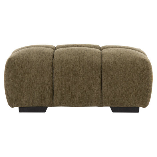 Ταμπουρε υποποδιο coven hm3342.04 πρασινο υφασμα 100x65x37υεκ. ** Ταμπουρε υποποδιο coven hm3342.04 πρασινο υφασμα 100x65x37υεκ. **