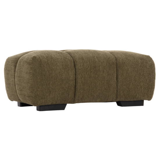 Ταμπουρε υποποδιο coven hm3342.04 πρασινο υφασμα 100x65x37υεκ. ** Ταμπουρε υποποδιο coven hm3342.04 πρασινο υφασμα 100x65x37υεκ. **