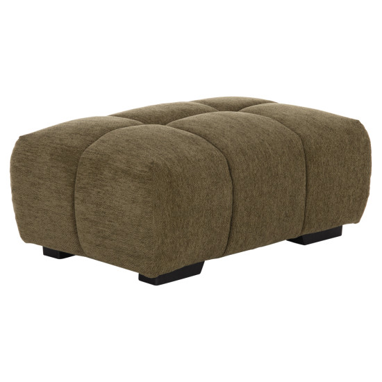 Ταμπουρε υποποδιο coven hm3342.04 πρασινο υφασμα 100x65x37υεκ. ** Ταμπουρε υποποδιο coven hm3342.04 πρασινο υφασμα 100x65x37υεκ. **