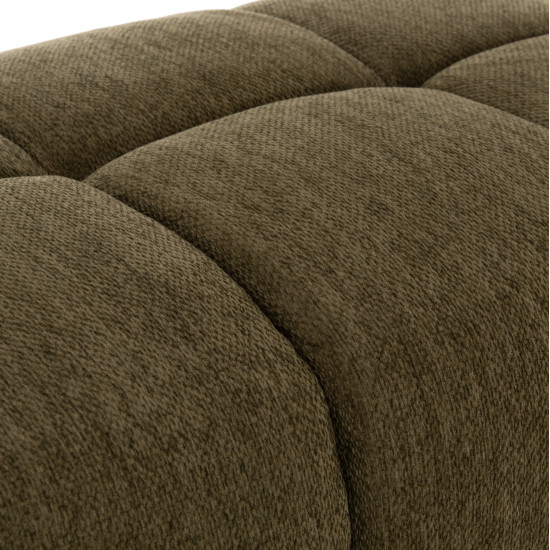 Ταμπουρε υποποδιο coven hm3342.04 πρασινο υφασμα 100x65x37υεκ. ** Ταμπουρε υποποδιο coven hm3342.04 πρασινο υφασμα 100x65x37υεκ. **