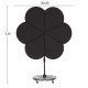 Ομπρελα με βαση σειρα cannopy (flower) hm21286.01 αλουμινιο-γρανιτησ-μολυβι χρωμα 2,38x2,2μ **