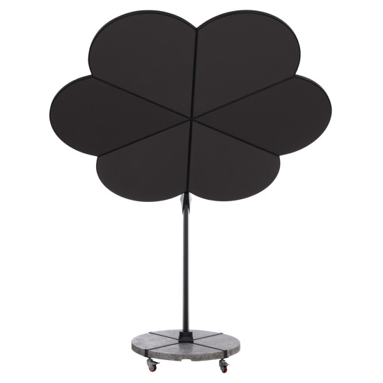 Ομπρελα με βαση σειρα cannopy (flower) hm21286.01 αλουμινιο-γρανιτησ-μολυβι χρωμα 2,38x2,2μ **