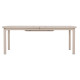 Τραπεζι επεκτεινομενο sympo hm6415.05 μπεζ αλουμινιο 220-300x100x75υεκ **
