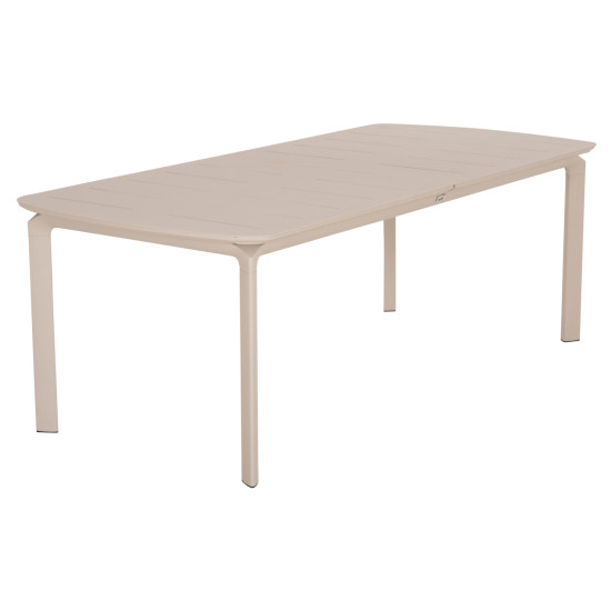 Τραπεζι επεκτεινομενο sympo hm6415.05 μπεζ αλουμινιο 220-300x100x75υεκ **