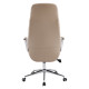 Καρεκλα γραφειου teeter hm18355.02 μπεζ pu δερμα--βαση χρωμιου 67x66x121υεκ **