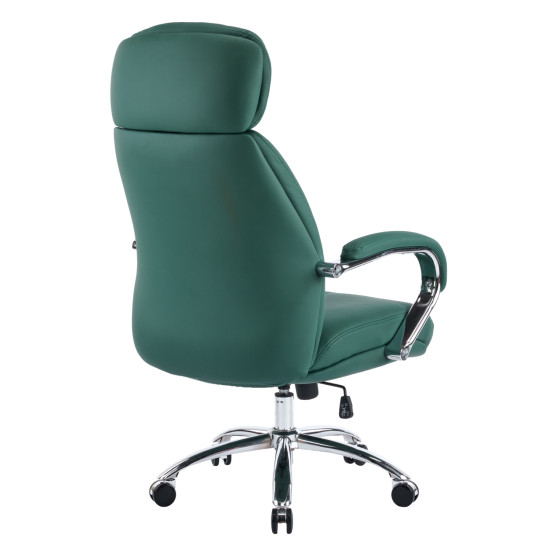 Καρεκλα γραφειου toren hm18357.07 πρασινο pu δερμα--βαση χρωμιου 66x74x128υεκ ** Καρεκλα γραφειου toren hm18357.07 πρασινο pu δερμα--βαση χρωμιου 66x74x128υεκ **