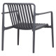 Πολυθρονα lounge εξωτ.χωρου malen hm6626.03 γκρι πολυπροπυλενιο 67x75x75υεκ **