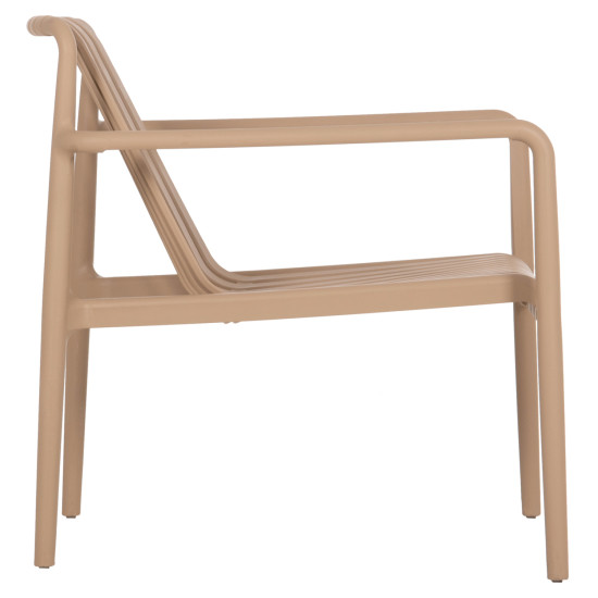 Πολυθρονα lounge εξωτ.χωρου malen hm6626.04 καπουτσινο πολυπροπυλενιο 67x75x75υεκ ** Πολυθρονα lounge εξωτ.χωρου malen hm6626.04 καπουτσινο πολυπροπυλενιο 67x75x75υεκ **