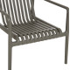 Πολυθρονα lounge εξωτ.χωρου malen hm6626.05 olive green πολυπροπυλενιο 67x75x75υεκ **