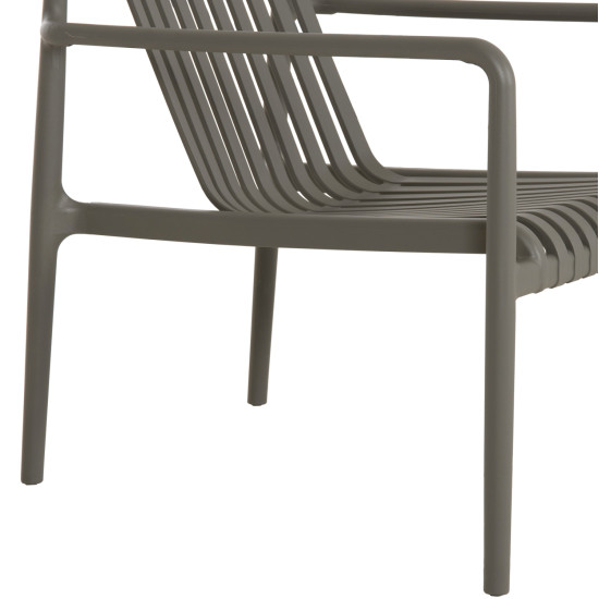 Πολυθρονα lounge εξωτ.χωρου malen hm6626.05 olive green πολυπροπυλενιο 67x75x75υεκ **