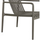 Πολυθρονα lounge εξωτ.χωρου malen hm6626.05 olive green πολυπροπυλενιο 67x75x75υεκ **