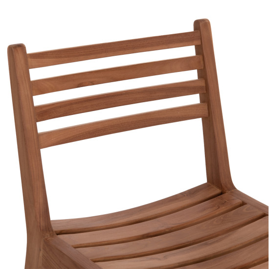 Καρεκλα εξωτ.χωρου pavel hm6615 ξυλο teak--φυσικο χρωμα 46x54x78υεκ. **