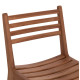 Καρεκλα εξωτ.χωρου pavel hm6615 ξυλο teak--φυσικο χρωμα 46x54x78υεκ. **