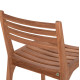 Καρεκλα εξωτ.χωρου pavel hm6615 ξυλο teak--φυσικο χρωμα 46x54x78υεκ. **