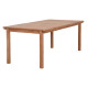 Τραπεζι ορθογωνιο finto hm6616 ξυλο teak--φυσικο 200x100x75υεκ. **