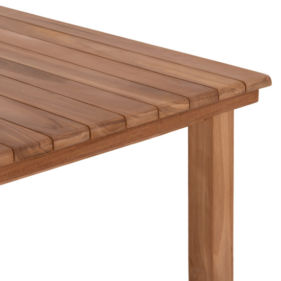 Τραπεζι ορθογωνιο finto hm6616 ξυλο teak--φυσικο 200x100x75υεκ. **