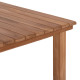 Τραπεζι ορθογωνιο finto hm6616 ξυλο teak--φυσικο 200x100x75υεκ. **