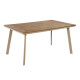 Τραπεζι αλουμινιου με polywood taber hm5132.04 καπουτσινο 160x92x72υεκ ** Τραπεζι αλουμινιου με polywood taber hm5132.04 καπουτσινο 160x92x72υεκ **