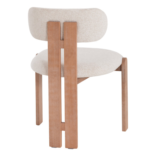 ΚΑΡΕΚΛΑ ΤΡΑΠΕΖΑΡΙΑΣ KARVO HM18252.01 ΜΠΕΖ ΥΦΑΣΜΑ--ΞΥΛΟ ΟΞΙΑΣ 57x50x79Υεκ - 2τεμ **