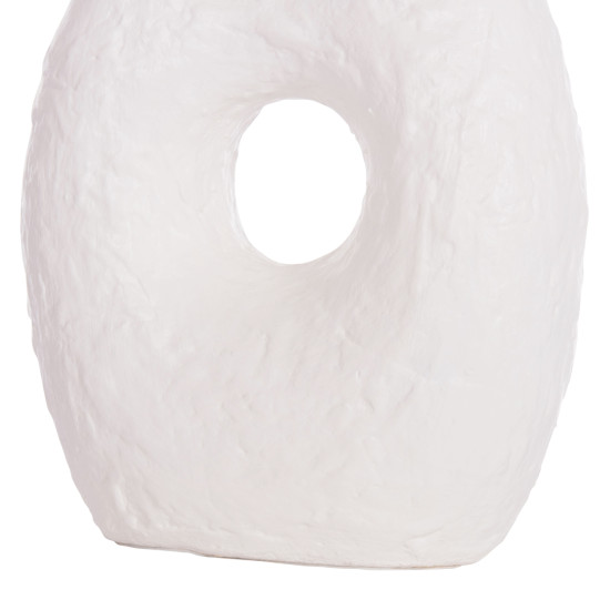 Σετ 2τμχ επιτραπεζια διακοσμητικα βαζα namentis hm21143.01 τερακοτα λευκο/βυσσινι ** Σετ 2τμχ επιτραπεζια διακοσμητικα βαζα namentis hm21143.01 τερακοτα λευκο/βυσσινι **