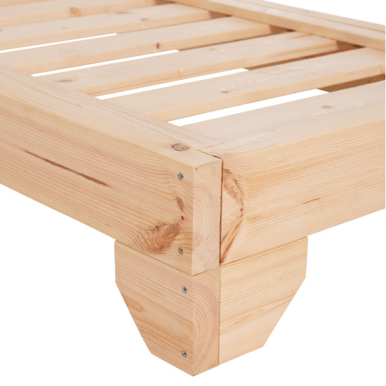 Ξαπλωστρα βαρ.τυπου κορινοσ hm10779.04 ξυλο πευκου φυσικο-εμποτισμοσ 79x204x77υεκ **