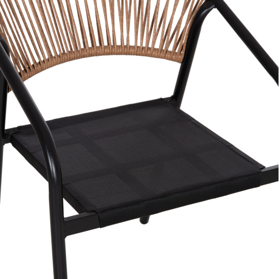Σετ τραπεζαριασ 5τμχ adam hm10727.03 καρεκλεσ μεταλλικεσ & τραπεζι 120x70εκ μαυρο ** Σετ τραπεζαριασ 5τμχ adam hm10727.03 καρεκλεσ μεταλλικεσ & τραπεζι 120x70εκ μαυρο **