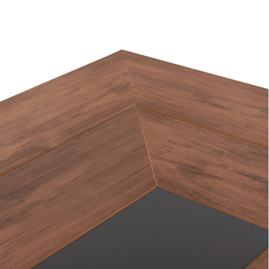 Σετ τραπεζαριασ 7τμχ saga hm10814 αλουμινιο σε γκρι--polywood **