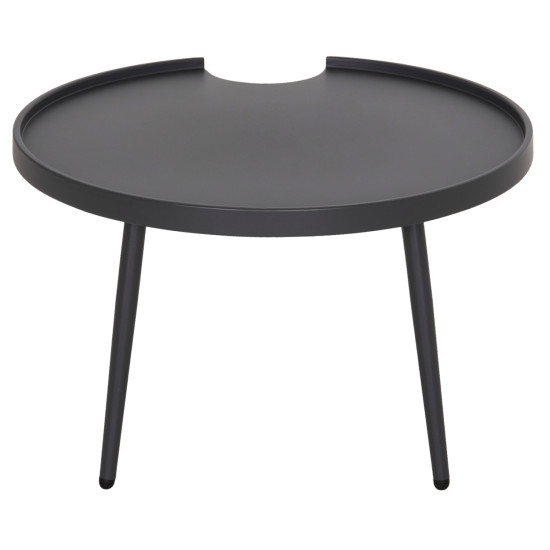 Τραπεζι μεσησ στρογγυλο εξ.χωρου teroc hm6434.01 αλουμινιο γκρι φ70x44υεκ ** Τραπεζι μεσησ στρογγυλο εξ.χωρου teroc hm6434.01 αλουμινιο γκρι φ70x44υεκ **