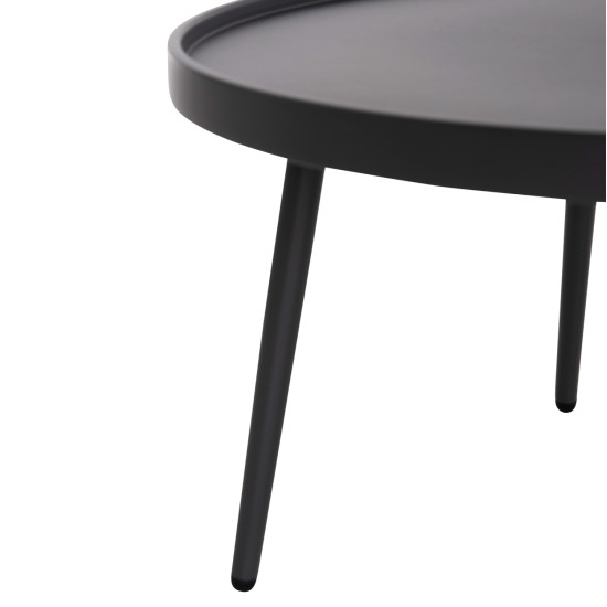 Τραπεζι μεσησ στρογγυλο εξ.χωρου teroc hm6434.01 αλουμινιο γκρι φ70x44υεκ ** Τραπεζι μεσησ στρογγυλο εξ.χωρου teroc hm6434.01 αλουμινιο γκρι φ70x44υεκ **