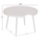 Τραπεζι μεσησ στρογγυλο εξ.χωρου teroc hm6434.02 αλουμινιο λευκο φ70x44υεκ ** Τραπεζι μεσησ στρογγυλο εξ.χωρου teroc hm6434.02 αλουμινιο λευκο φ70x44υεκ **