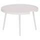 Τραπεζι μεσησ στρογγυλο εξ.χωρου teroc hm6434.02 αλουμινιο λευκο φ70x44υεκ ** Τραπεζι μεσησ στρογγυλο εξ.χωρου teroc hm6434.02 αλουμινιο λευκο φ70x44υεκ **