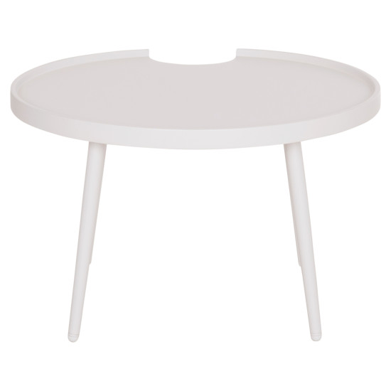 Τραπεζι μεσησ στρογγυλο εξ.χωρου teroc hm6434.02 αλουμινιο λευκο φ70x44υεκ ** Τραπεζι μεσησ στρογγυλο εξ.χωρου teroc hm6434.02 αλουμινιο λευκο φ70x44υεκ **