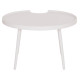 Τραπεζι μεσησ στρογγυλο εξ.χωρου teroc hm6434.02 αλουμινιο λευκο φ70x44υεκ ** Τραπεζι μεσησ στρογγυλο εξ.χωρου teroc hm6434.02 αλουμινιο λευκο φ70x44υεκ **