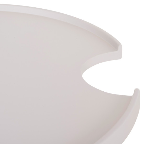 Τραπεζι μεσησ στρογγυλο εξ.χωρου teroc hm6434.02 αλουμινιο λευκο φ70x44υεκ ** Τραπεζι μεσησ στρογγυλο εξ.χωρου teroc hm6434.02 αλουμινιο λευκο φ70x44υεκ **