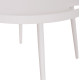 Τραπεζι μεσησ στρογγυλο εξ.χωρου teroc hm6434.02 αλουμινιο λευκο φ70x44υεκ ** Τραπεζι μεσησ στρογγυλο εξ.χωρου teroc hm6434.02 αλουμινιο λευκο φ70x44υεκ **