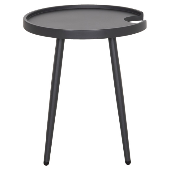 Τραπεζι βοηθητικο στρογγυλο εξ.χωρου teroc hm6433.01 αλουμινιο γκρι φ47x53υεκ ** Τραπεζι βοηθητικο στρογγυλο εξ.χωρου teroc hm6433.01 αλουμινιο γκρι φ47x53υεκ **