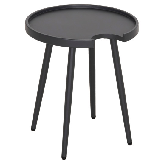 Τραπεζι βοηθητικο στρογγυλο εξ.χωρου teroc hm6433.01 αλουμινιο γκρι φ47x53υεκ ** Τραπεζι βοηθητικο στρογγυλο εξ.χωρου teroc hm6433.01 αλουμινιο γκρι φ47x53υεκ **