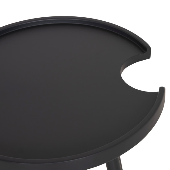 Τραπεζι βοηθητικο στρογγυλο εξ.χωρου teroc hm6433.01 αλουμινιο γκρι φ47x53υεκ ** Τραπεζι βοηθητικο στρογγυλο εξ.χωρου teroc hm6433.01 αλουμινιο γκρι φ47x53υεκ **