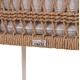ΠΟΛΥΘΡΟΝΑ BOXER HM6556.02 ΑΛΟΥΜΙΝΙΟ & OLEFIN ΜΠΕΖ-TWIST WICKER 58x60x80Yεκ - 2τεμ **