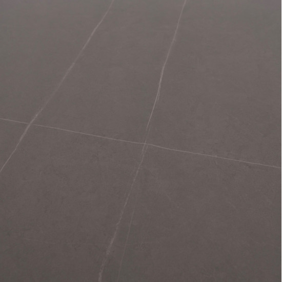 Τραπεζι τραπεζαριασ stad hm6557.01 γκρι αλουμινιο & sintered stone top 180x90x74υεκ **