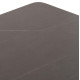 Τραπεζι τραπεζαριασ stad hm6558.01 γκρι αλουμινιο & sintered stone top 220x100x74υεκ **